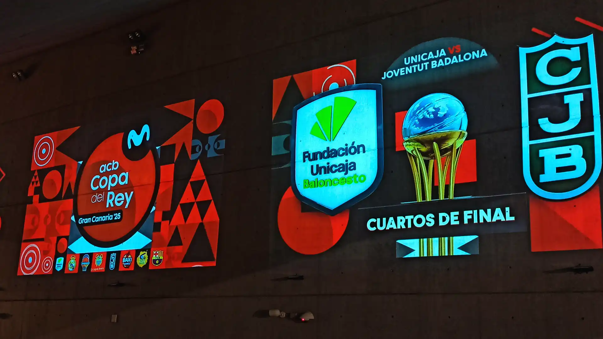 Multiplatform audiovisual content displayed at Copa del Rey 2025