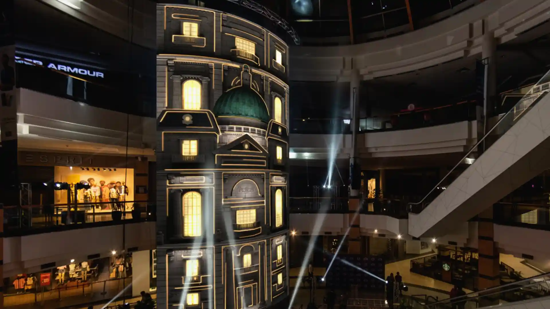 Hochfrequentierter Bereich im Florida Center vor der digitalen Transformation.