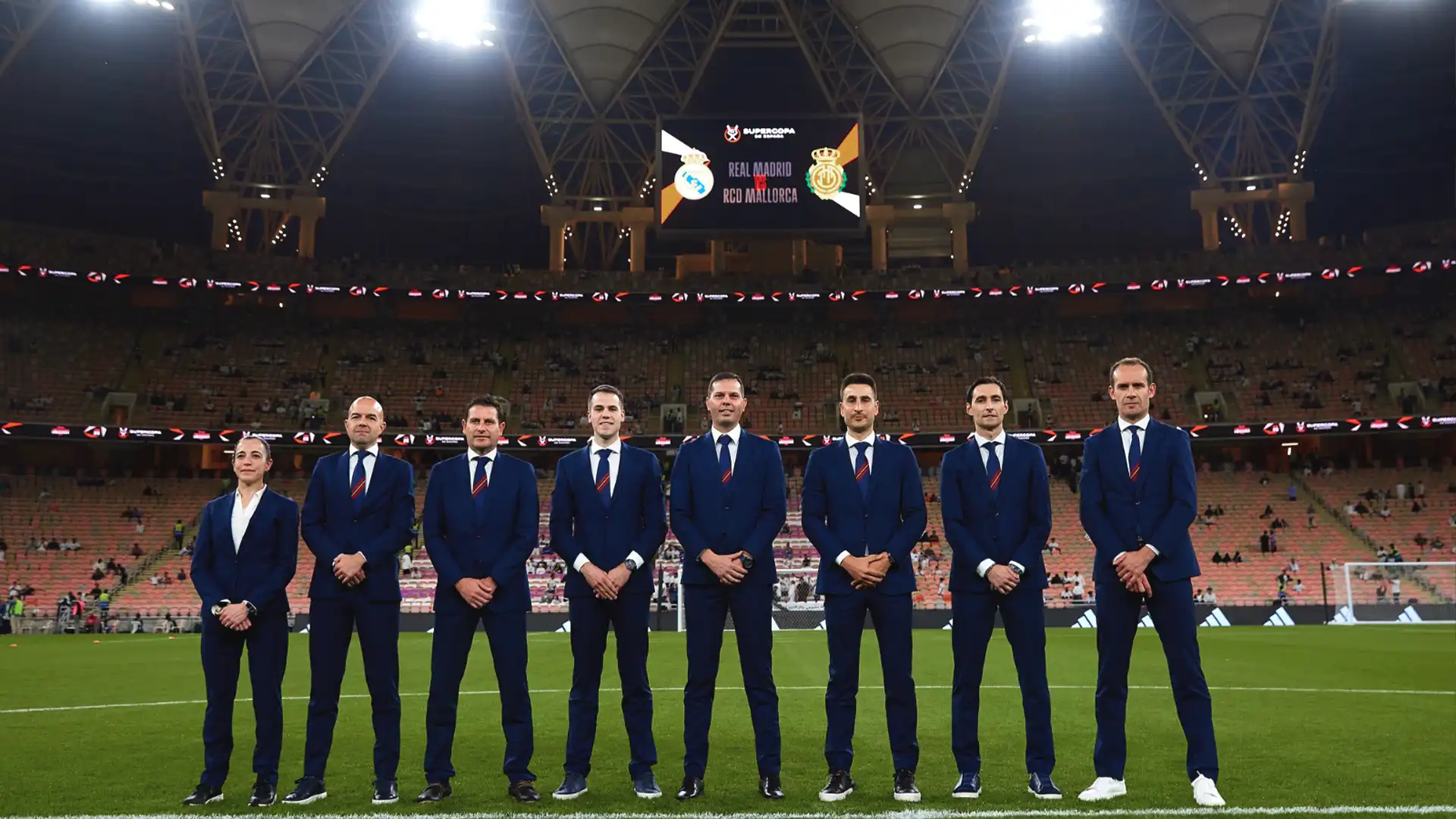 Broadcast-Overlay und Animationen für den spanischen Super Cup 2025, gestaltet von TRISON