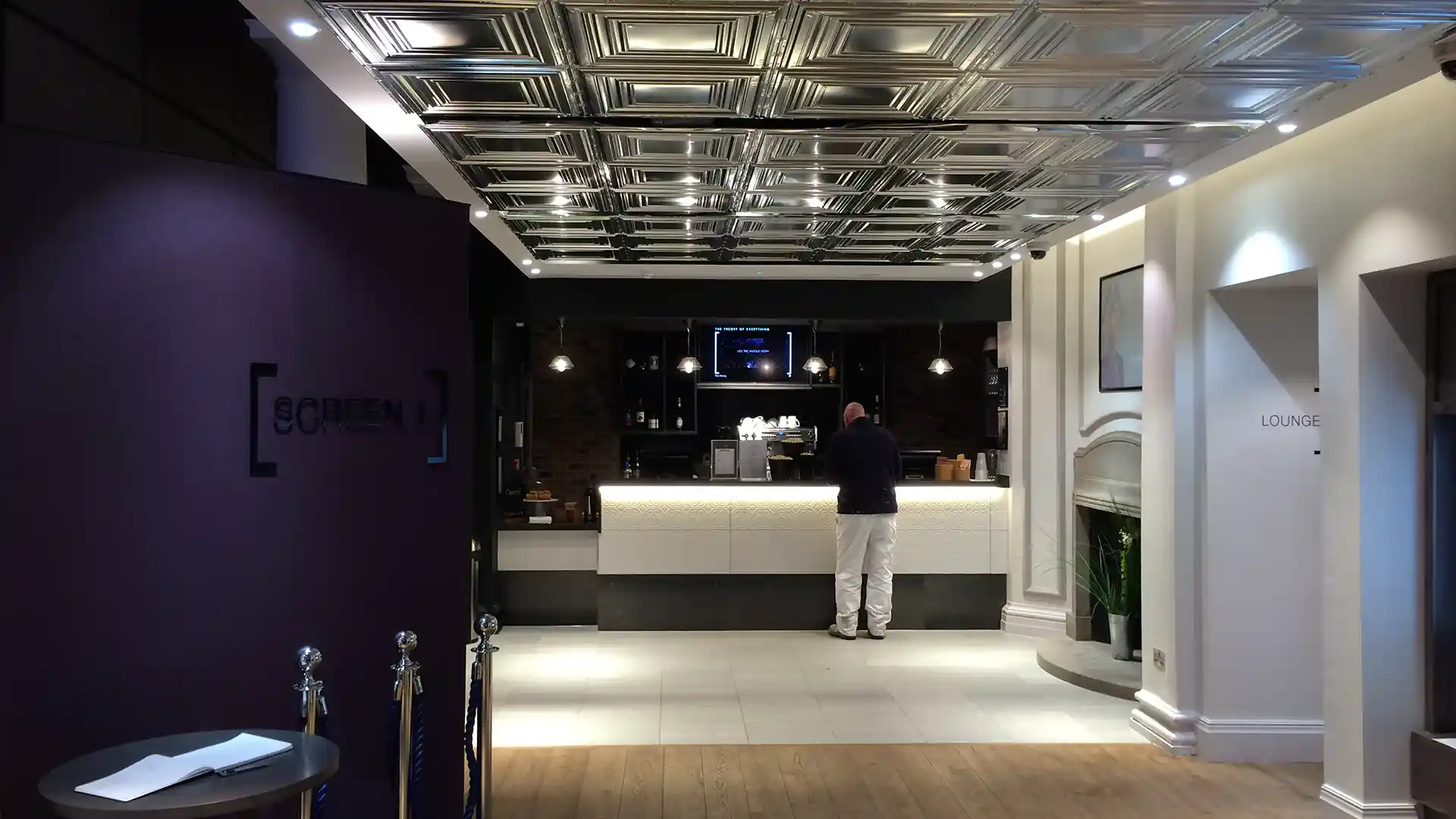 Interfaz TRISON CMS utilizada para gestionar los contenidos digitales y los sistemas de audio de Curzon.